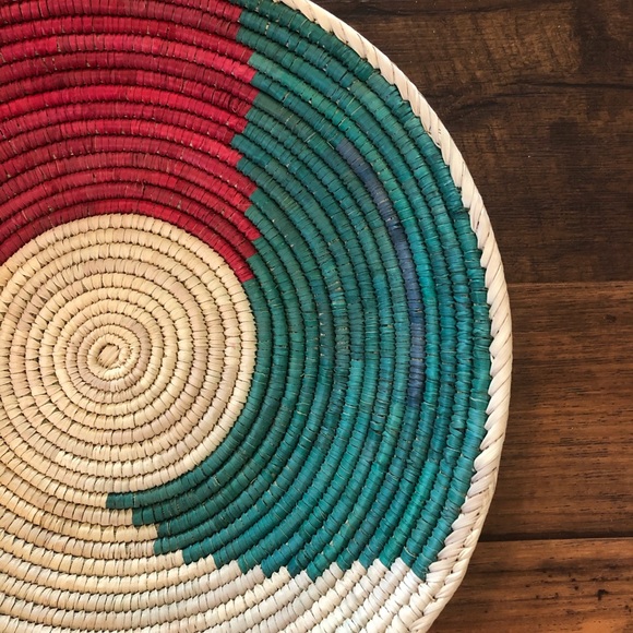 Southwest style boho wall basket! - Picture 2 of 4